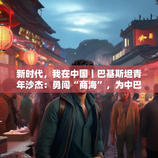 新时代，我在中国丨巴基斯坦青年沙杰：勇闯“商海”，为中巴友谊添彩