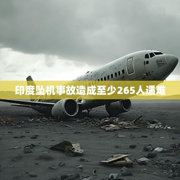 印度坠机事故造成至少265人遇难