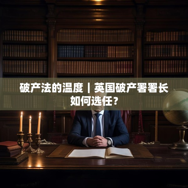 破产法的温度｜英国破产署署长如何选任？