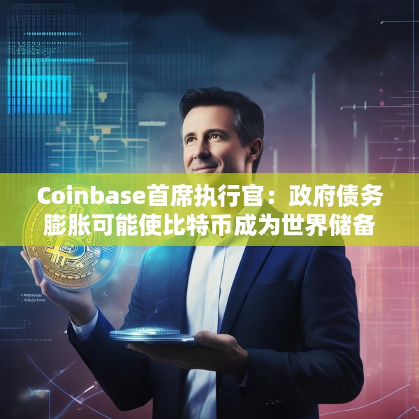 Coinbase首席执行官：政府债务膨胀可能使比特币成为世界储备货币
