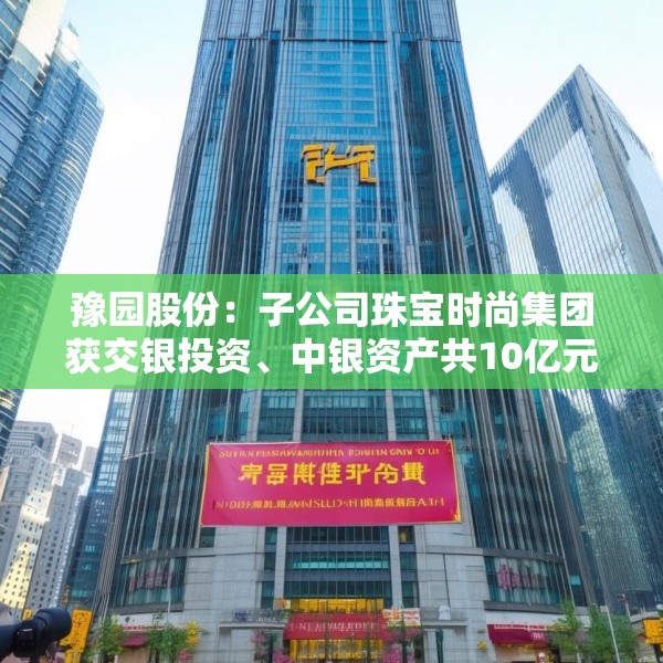 豫园股份：子公司珠宝时尚集团获交银投资、中银资产共10亿元投资