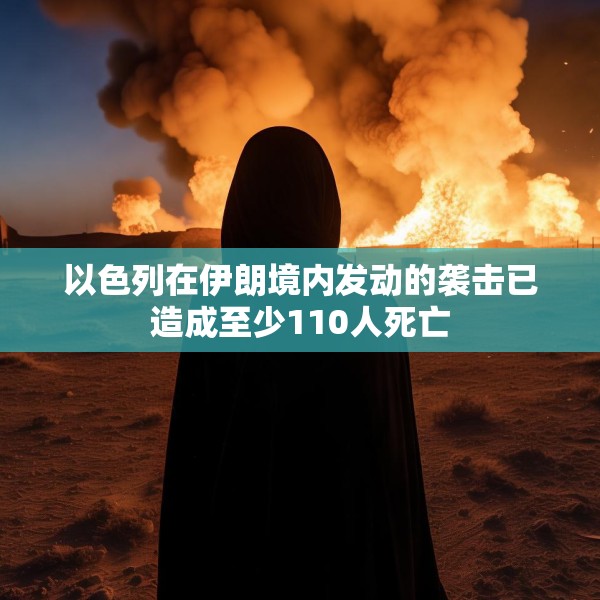 以色列在伊朗境内发动的袭击已造成至少110人死亡