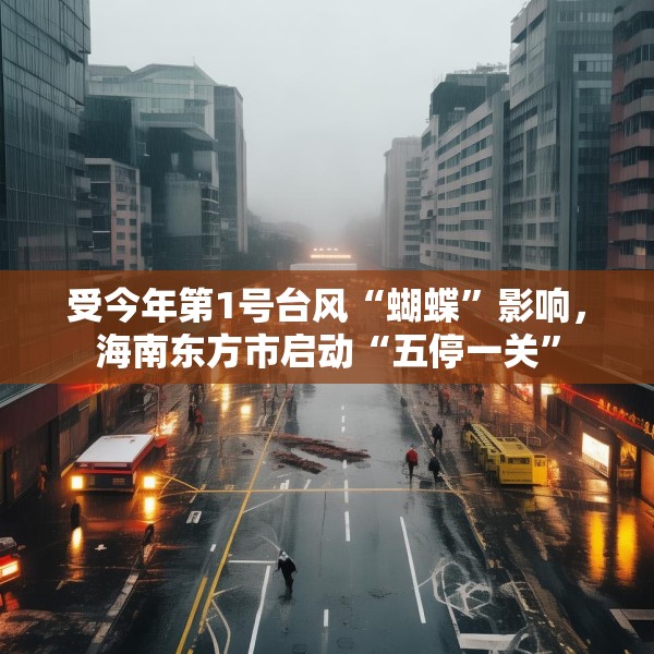 受今年第1号台风“蝴蝶”影响，海南东方市启动“五停一关”