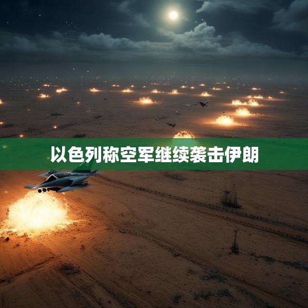以色列称空军继续袭击伊朗