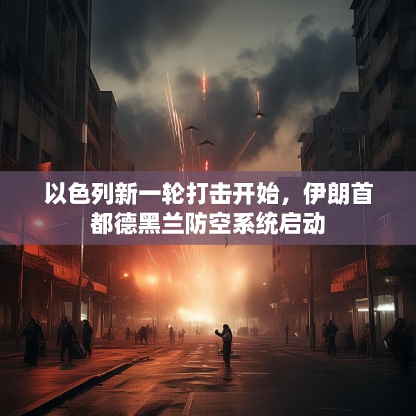 以色列新一轮打击开始，伊朗首都德黑兰防空系统启动