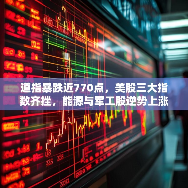 道指暴跌近770点，美股三大指数齐挫，能源与军工股逆势上涨
