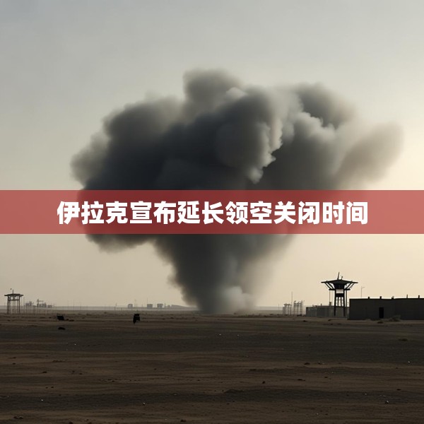伊拉克宣布延长领空关闭时间