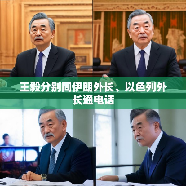 王毅分别同伊朗外长、以色列外长通电话
