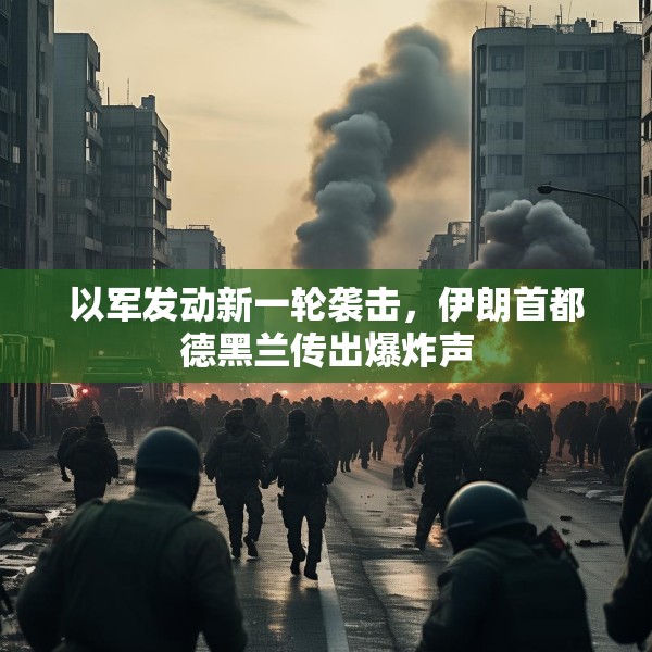 以军发动新一轮袭击，伊朗首都德黑兰传出爆炸声