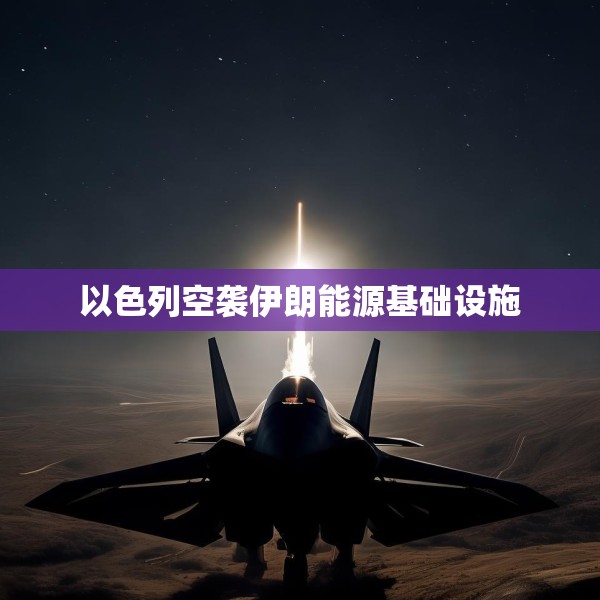 以色列空袭伊朗能源基础设施