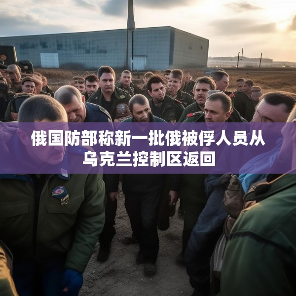 俄国防部称新一批俄被俘人员从乌克兰控制区返回