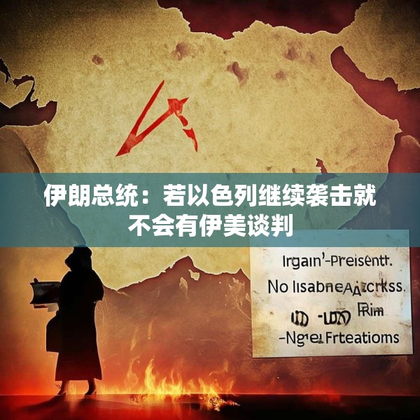 伊朗总统：若以色列继续袭击就不会有伊美谈判