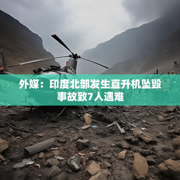 外媒：印度北部发生直升机坠毁事故致7人遇难