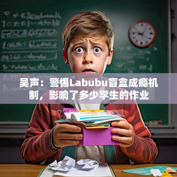 吴声：警惕Labubu盲盒成瘾机制，影响了多少学生的作业
