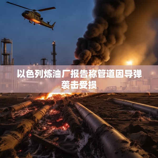 以色列炼油厂报告称管道因导弹袭击受损