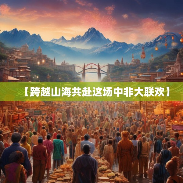 【跨越山海共赴这场中非大联欢】