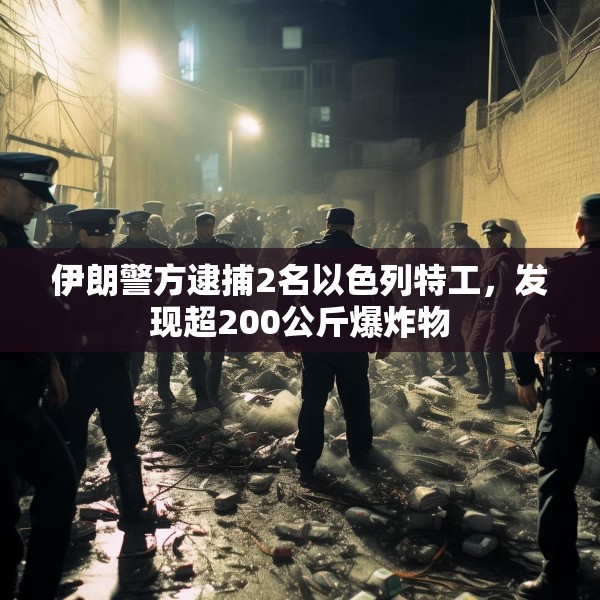 伊朗警方逮捕2名以色列特工，发现超200公斤爆炸物