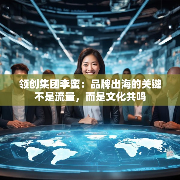领创集团李蜜：品牌出海的关键不是流量，而是文化共鸣