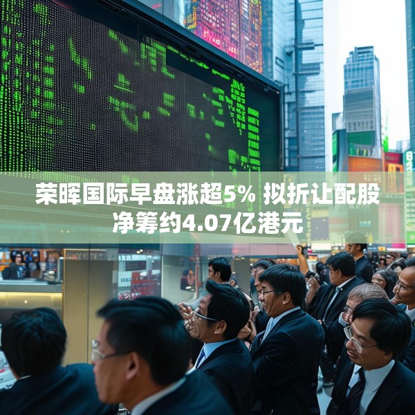 荣晖国际早盘涨超5% 拟折让配股净筹约4.07亿港元