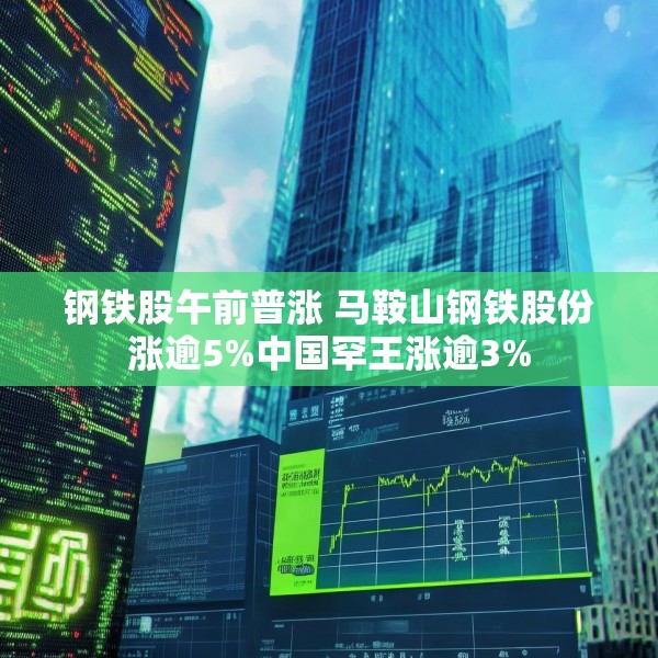钢铁股午前普涨 马鞍山钢铁股份涨逾5%中国罕王涨逾3%